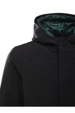 Black technical fabric parka PEOPLE OF SHIBUYA | BOKUPM766BLACK